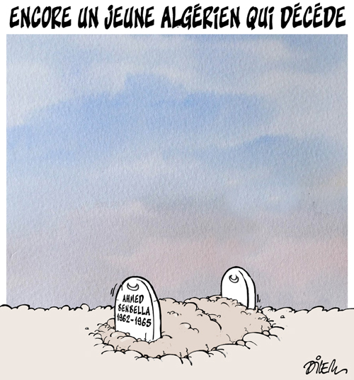 Encore un jeune algérien qui désédé