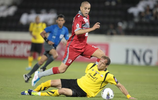 Jolie tête et But de Madjid BOUGHERRA vs Al Sadd (21/04/2012)