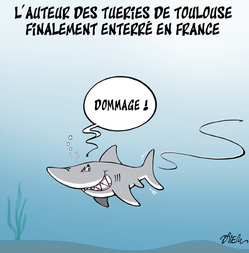 L&rsquo;auteur des tueries de Toulouse finalement enterré en France