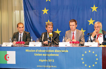 Législatives 2012 : Lancement officiel de la mission d’observateurs de l’UE