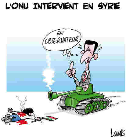 L&rsquo;ONU intervient en Syrie