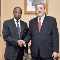 M. Ouyahia reçoit les membres du panel de l&rsquo;Onu chargé de préparer la mission