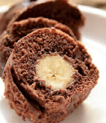 Petits cakes chocolat-bananes