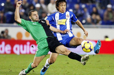 Premier but de Lacen avec Getafe