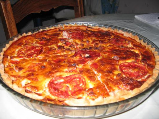 Quiche à la tomate