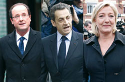 Score spectaculaire du Front National, France : grand virage à Droite