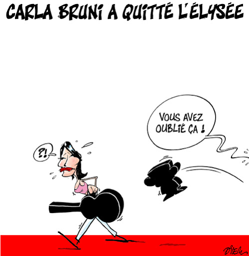 Carla Bruni a quitté l&rsquo;Elyssée