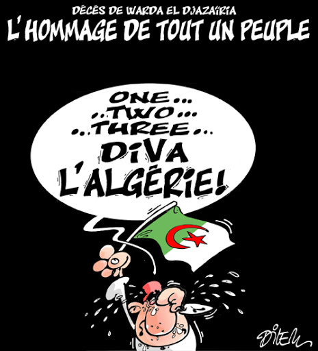 Décés de Warda el Djazairia,L&rsquo;hommage de tout un peuple