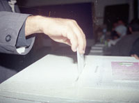 Dispositif prévu pour l’acte de vote