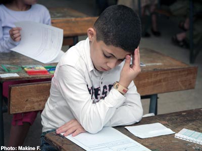 Examen de fin de cycle primaire,Plus de 600 000 candidats aux épreuves