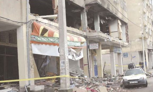 Explosion Gaz Tlemcen 25/05/2012 : Intervention du chef de la protection civile