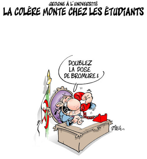 Grogne à l&rsquo;Université,la colère monte chez les étudiants