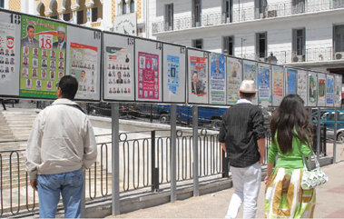 La capitale,point d&rsquo;orgue de la campagne pour les législatives,La bataille d&rsquo;alger