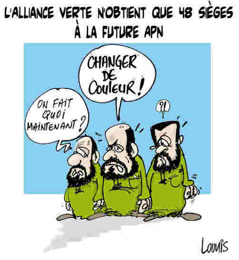 L&rsquo;Alliance verte n&rsquo;obtient que 48 sièges à la future APN