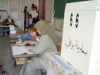 Législatives 2012: taux national de participation par wilaya à la clôture du scrutin