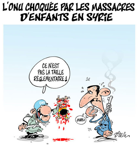 L&rsquo;ONU Choquée par les massacres d&rsquo;enfant en Syrie