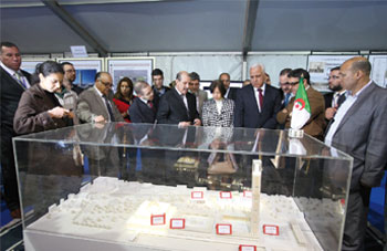 M. Noureddine Moussa a l’inauguration du salon BATIMATEC : “L’écoconstruction, une formule d’avenir”
