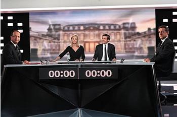 Présidentielle 2012 en France,Hollande conforté comme favori après le duel télévisé