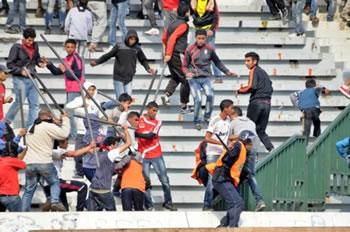 Suite à la défaite de l&rsquo;équipe locale,La violence a encore frappé au Khroub