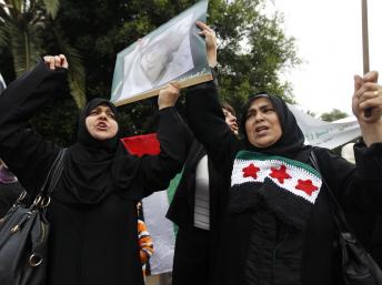 Les Syriens d&rsquo;Algérie manifestent contre l&rsquo;inaction de la communauté internationale