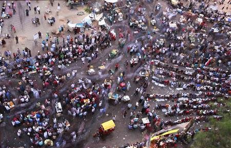 Manifestation anti-Chafik place Tahrir au Caire