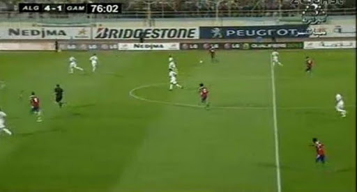 Résumé et buts Algérie 4 vs 1 Gambie 15-06-2012