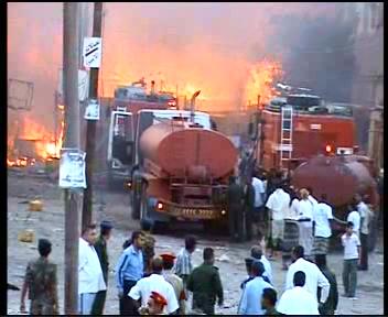 SPECTACULAIRE INCENDIE À AZZABA (SKIKDA), 94 commerces informels ravagés par les flammes