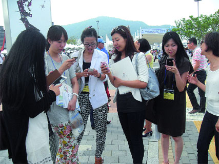 En Corée du Sud, pays du matin calme, Le Smartphone, maître des lieux