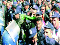 Impressionnant dispositif sécuritaire ce matin ,Alger ville fermée