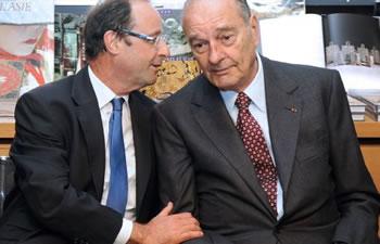 Jacques Chirac et françois Hollande,Ces Corréziens qui nous réussissent