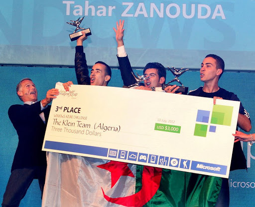 L’Algérie sur le podium de l’Imagine Cup de Microsoft