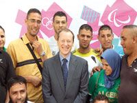 L’ambassadeur britannique à  “Je souhaite un grand succès aux athlètes algériens”