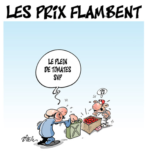 Les prix flambent