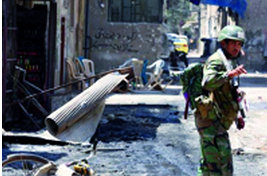 Syrie ,L’armée attaque pour reprendre des quartiers de Damas