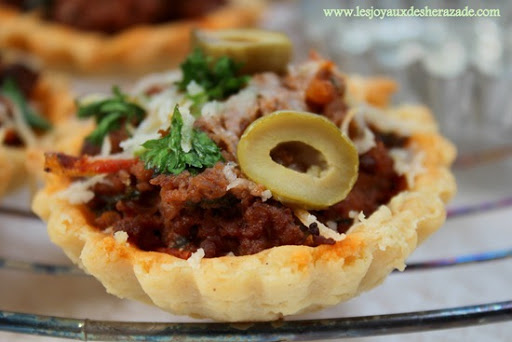 Tartelettes / viande hachée