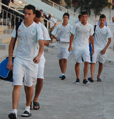 U17 Coupe arabe des nations,Les petits Fennecs à pied d’œuvre à Sousse