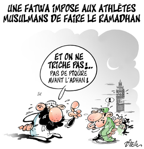 Une fatwa impose aux athlètes musulmans de faire le ramadhan