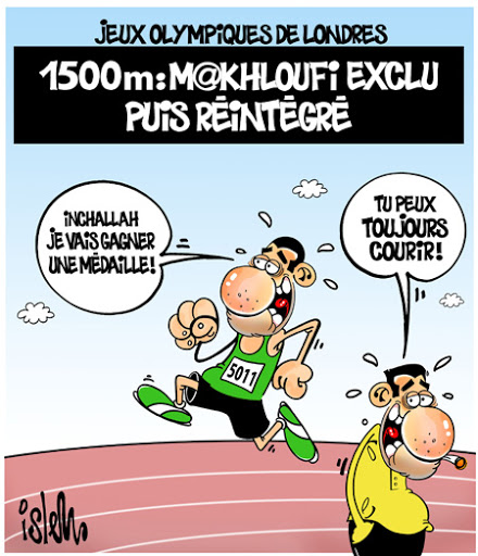 1500m:Makhloufi exclu puis réintégré