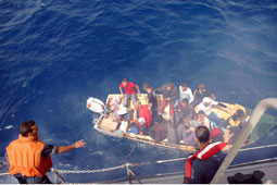 Annaba, Interception de 48 harraga