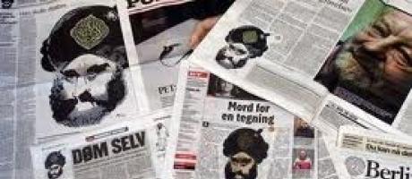 Berlin : Une caricature du prohète Mohamed déployée devant une mosquée