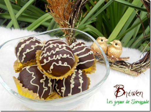 Bniwen, gateau algerien sans cuisson