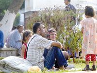 Des familles syriennes rejoignent le centre de Sidi Fredj