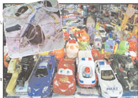 Fabriqués à base de déchets hospitaliers ,Attention aux jouets de l’Aïd !