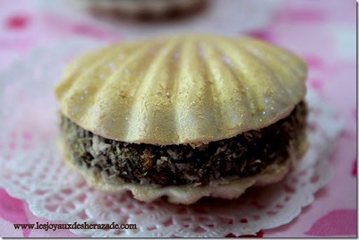 Gateau pour l&rsquo;aid / gateau sans cuisson , coquillage