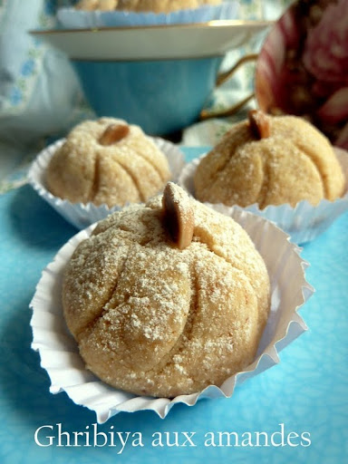 Ghribia , Ghribia aux amandes gateaux pour l&rsquo;aid 2012