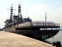 Le navire école « La Soummam » accoste au port de Livourne (Italie)