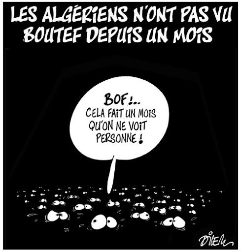 Les Algériens n&rsquo;ont pas vu Boutef depuis un mois