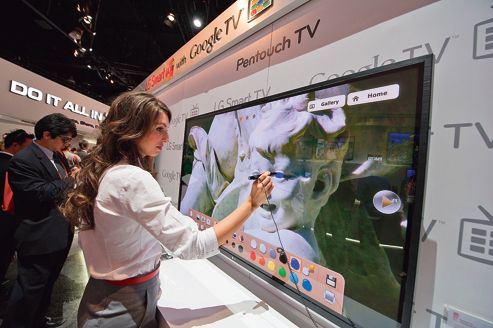 Les écrans tactiles envahissent  tous les objets connectés