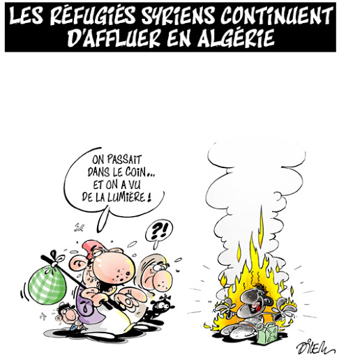 Les réfugiés Syriens continuent d&rsquo;affluer en Algérie