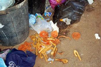 Les uns gaspillent, les autres fouillent dans les poubelles